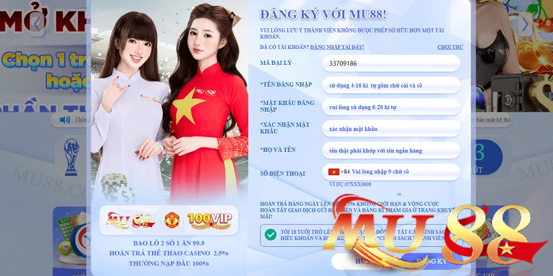 Đăng ký Mu88 - Hướng dẫn tạo tài khoản nhanh từ A-Z 1 Đăng ký Mu88 - Hướng dẫn tạo tài khoản nhanh từ A-Z