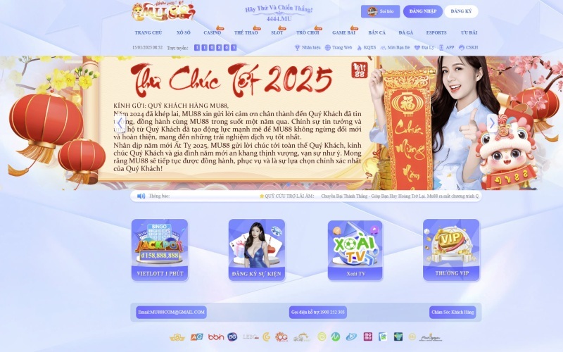 Cập nhật khuyến mãi Mu88 mới nhất năm 2025