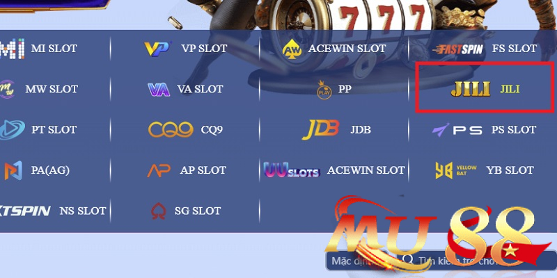 Sảnh JILI Slot tại Mu88 - Game nổ hũ 3D, Jackpot hấp dẫn 1 Sảnh JILI Slot - Sảnh cược nổi bật đã có mặt tại Mu88