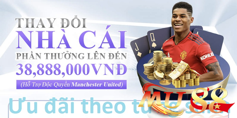 Ưu đãi theo từng sảnh